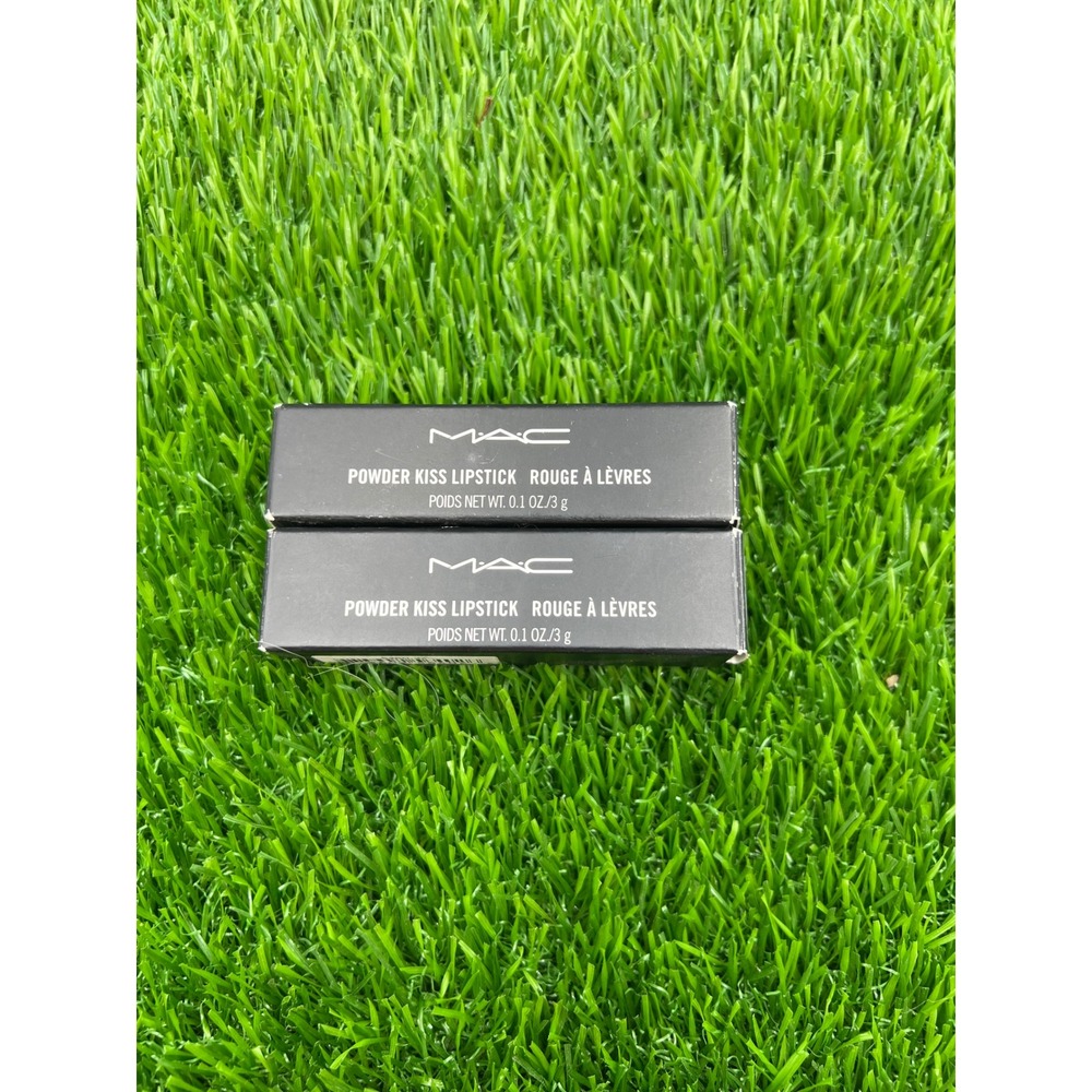 New MAC Powder Kiss Lipstick Rouge a Levres 0.1 oz / 3 g‎ 922 Werk Werk Werk